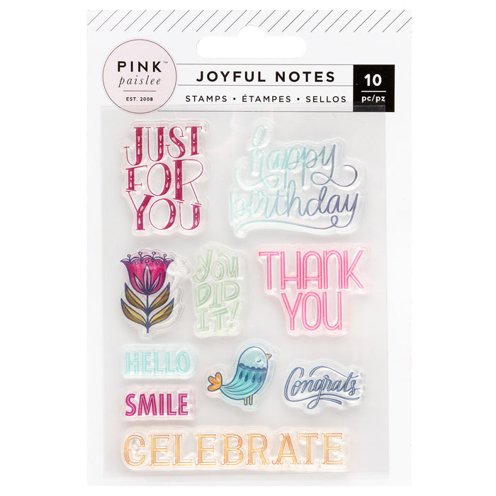 Joyful Notes Stamp