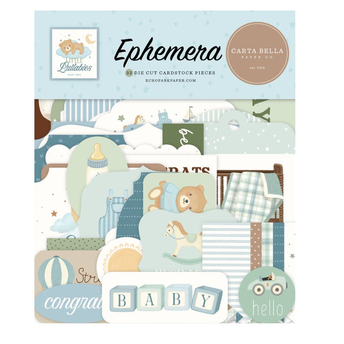 Ephemera Little Lullabies - Baby Boy