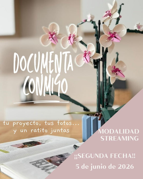 - MOD. STREAMING- TALLER CONTINUO DOCUMENTA CONMIGO con @tresmariposasdepapel