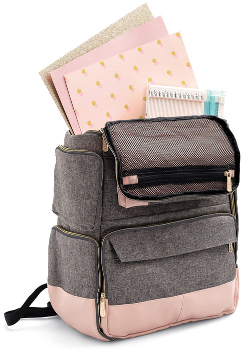 Pink Crafter Backpack by We R Memory Keepers