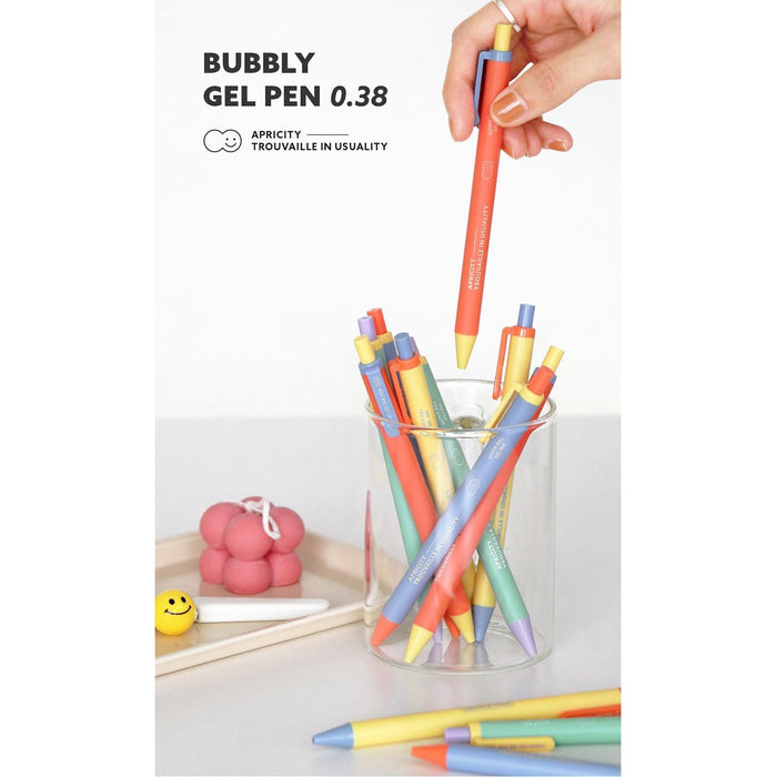 Bubbly Gel Pen 0.38 04 Tangerine