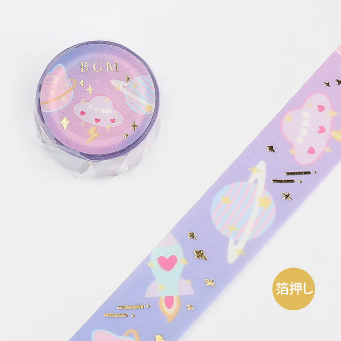 Washi Tape Cinta washi BGM Maiden Universe