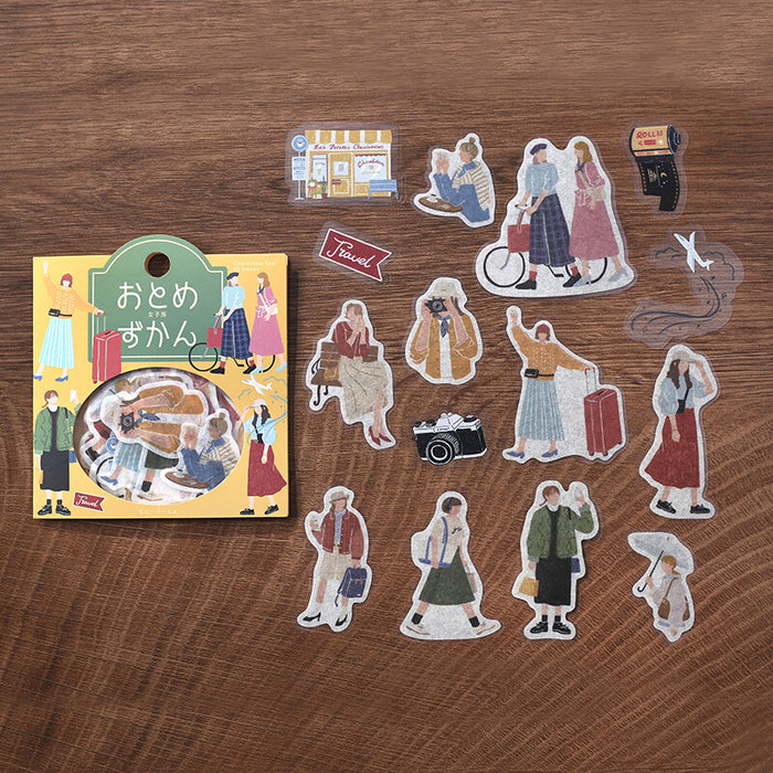 Planner Stickers Girl's Journey