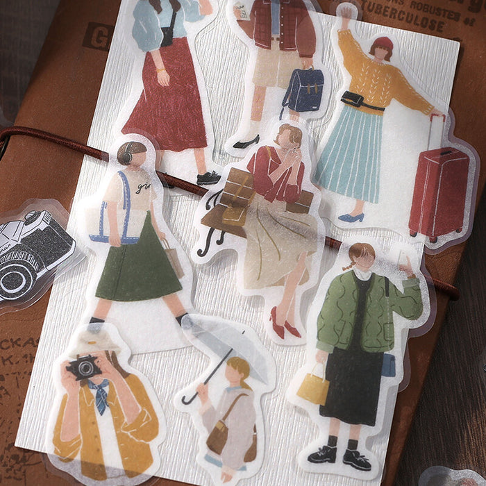 Planner Stickers Girl's Journey