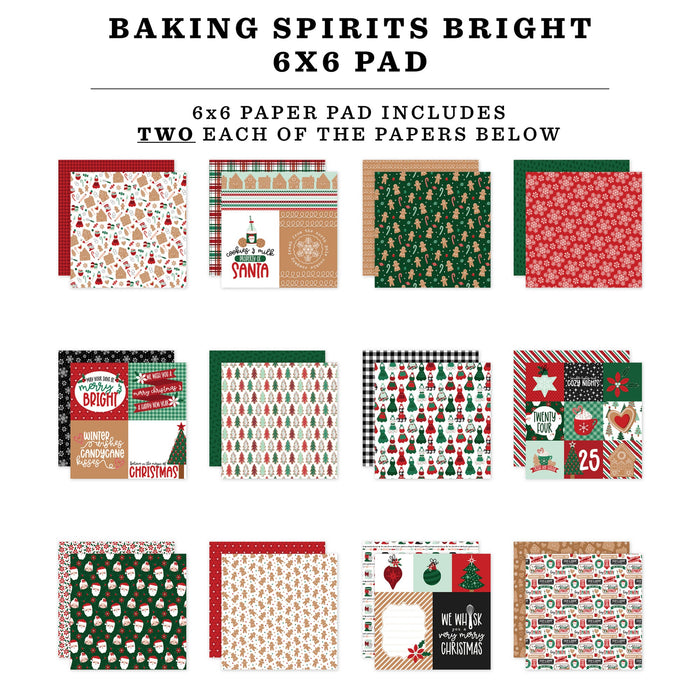 Block Papeles Pequeño Baking Spirits Bright