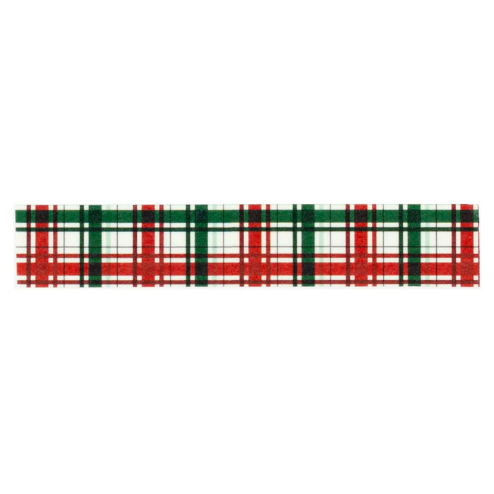 Washi Tape - Festive Plaid  Baking Spirits Bright