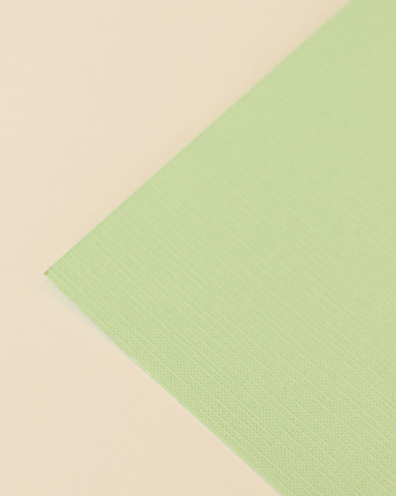 Tissu texturé de base 10"x12" couleur vert pomme douce