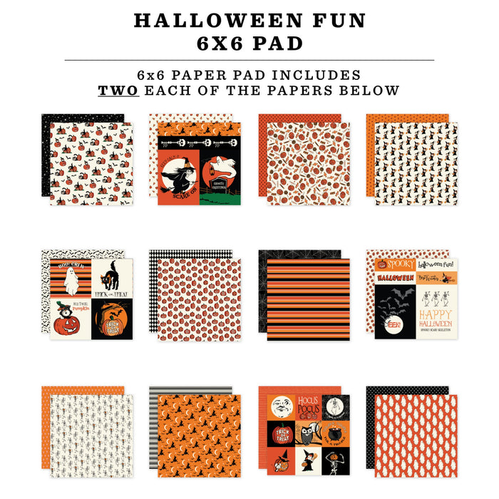 Block Papeles Pequeño Halloween Fun