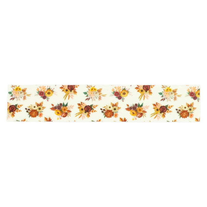 Washi Tape - Fall Flowers Harvest