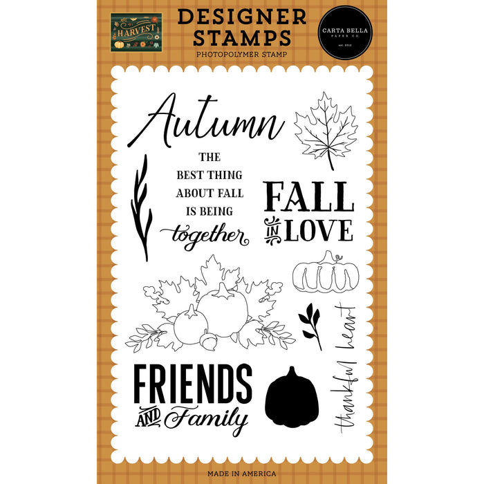 Fall In Love Stamp Set Harvest