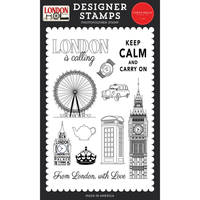 Is Calling Stamp Set London