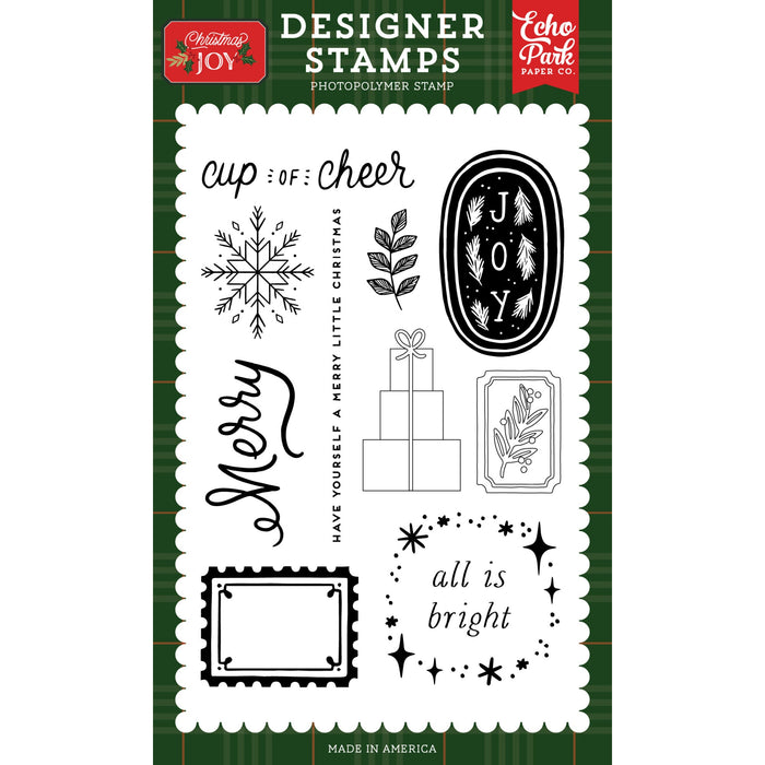 Cup Of Cheer Stamp Set Christmas Joy