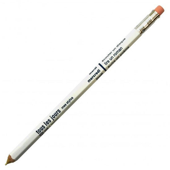 Mechanical Pencil with Eraser Days White MARK´S