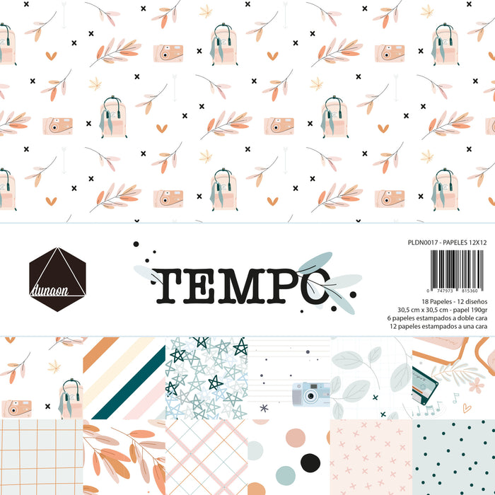 Large Paper Block TEMPO