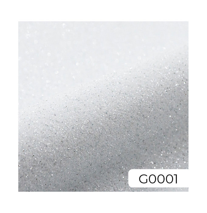 Glitter White Textile Vinyl