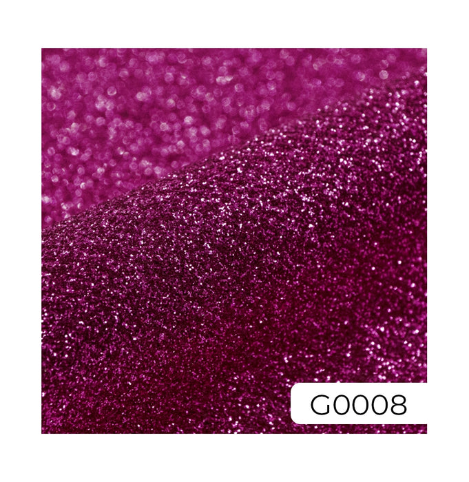 Textile vinyl Moda Glitter 2 A4 Hot Pink