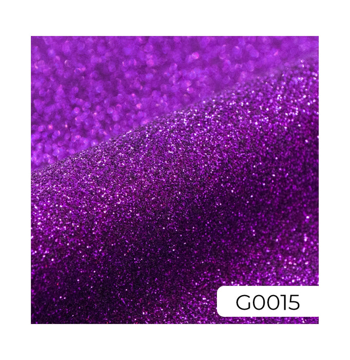 Fashion Glitter textile vinyl 2 A4 Purple