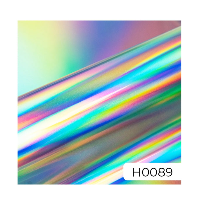 Holographic textile vinyl A4 Spectrum