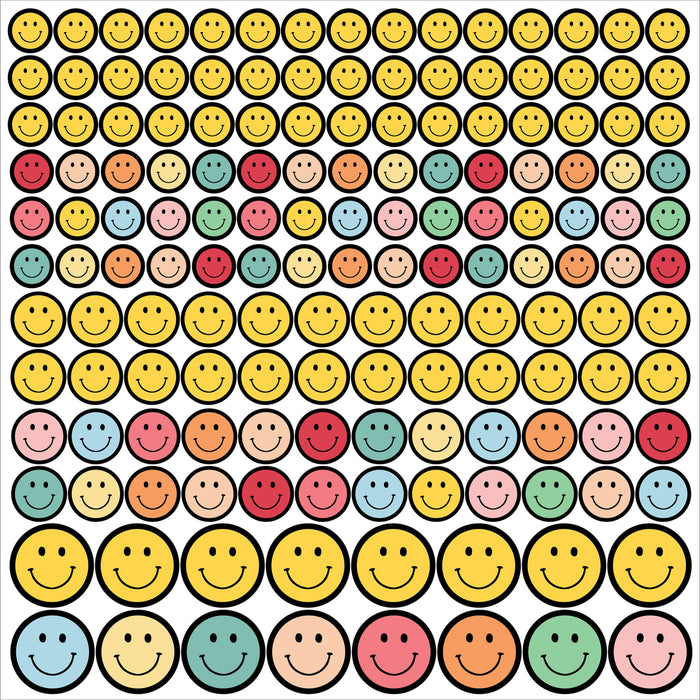 Smiley Face Sticker Sheet Have A Nice Day