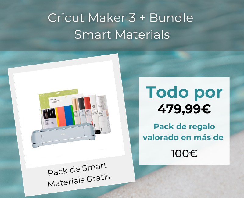 OFERTA Cricut Maker 3 + Bundle Vinilos Smart