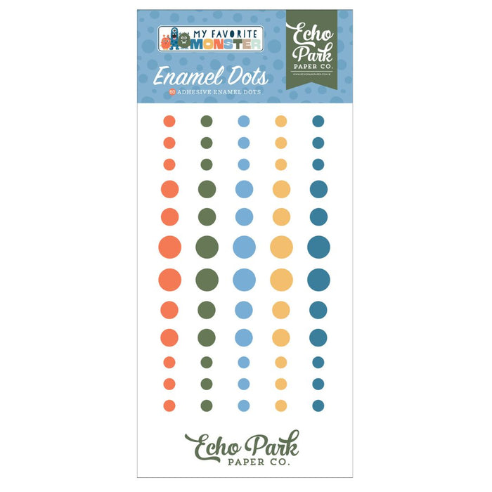 Enamel Dots My Favorite Monster