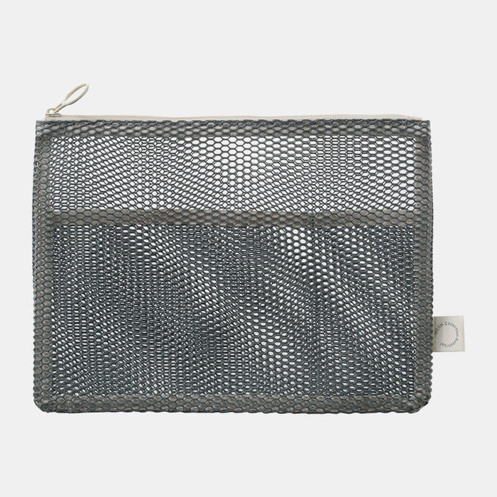 Estuche Plano A5 Mesh - Gris
