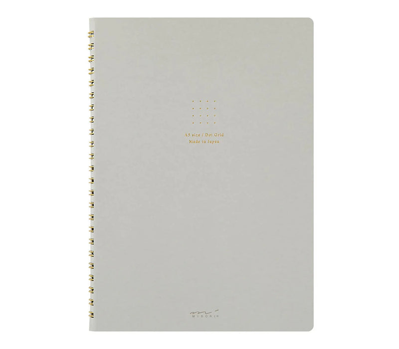 Ring notebook (A5) Color Dot Grid Gray