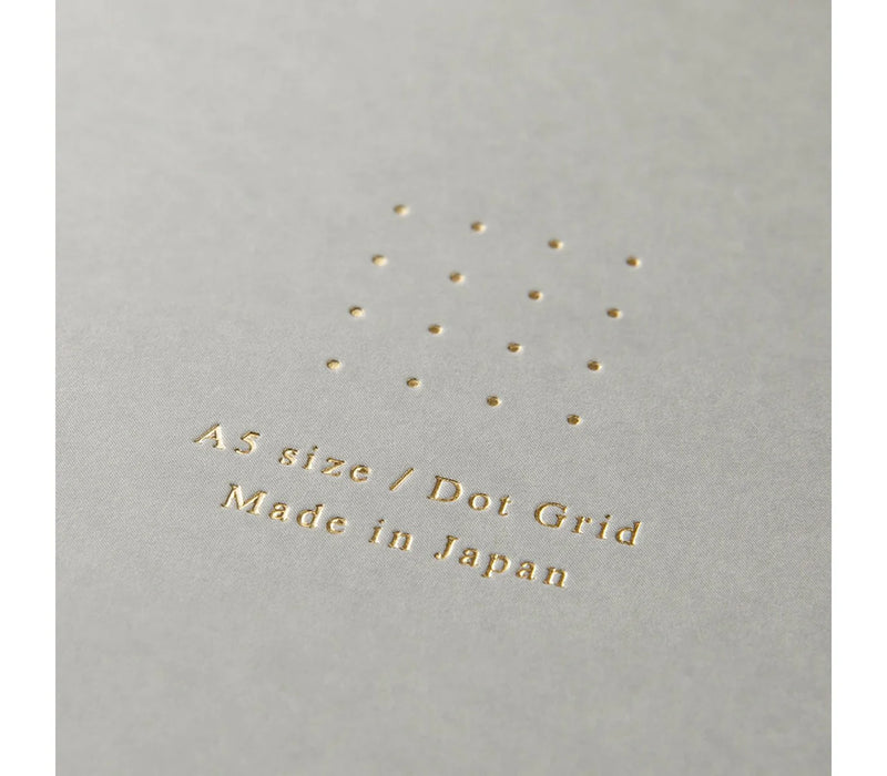 Ring notebook (A5) Color Dot Grid Gray