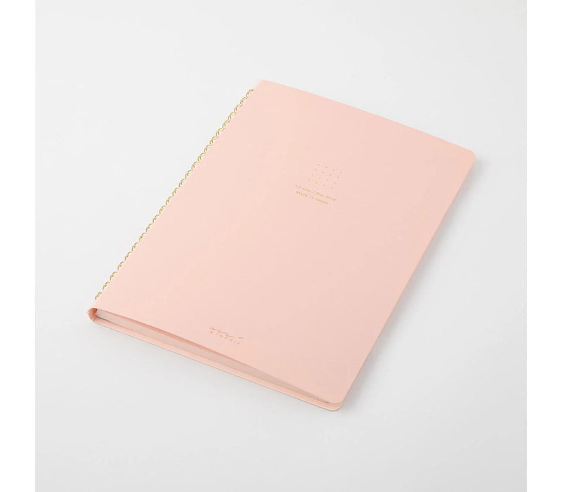 Ring notebook (A5) Color Dot Grid Pink