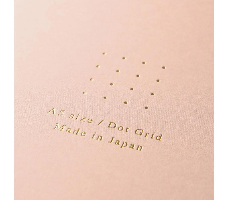 Ring notebook (A5) Color Dot Grid Pink