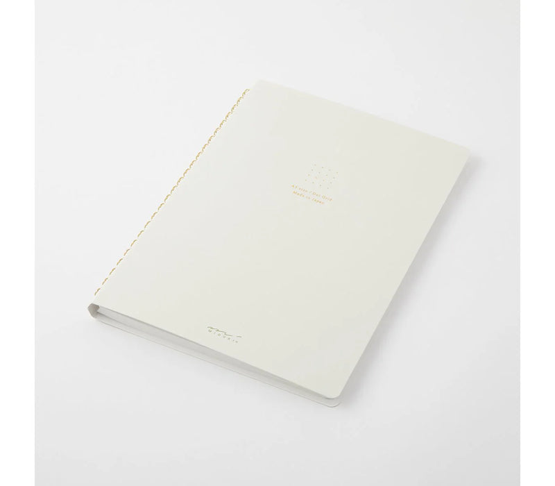 Ring notebook (A5) Color Dot Grid White