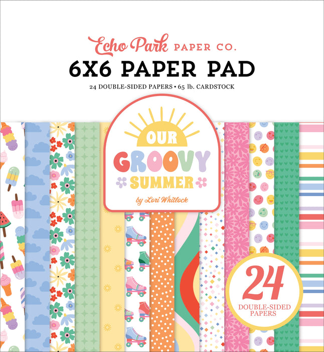 Bloc Papeles Pequeño Our Groovy Summer