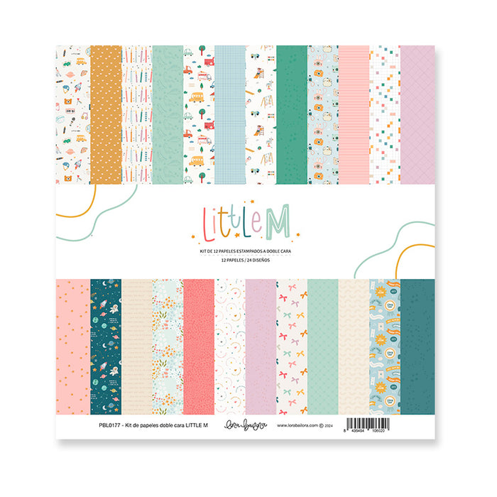 Little M Double-Sided Large Paper Pad