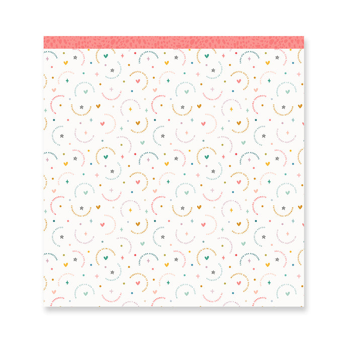 Grand bloc de papier simple face Little M