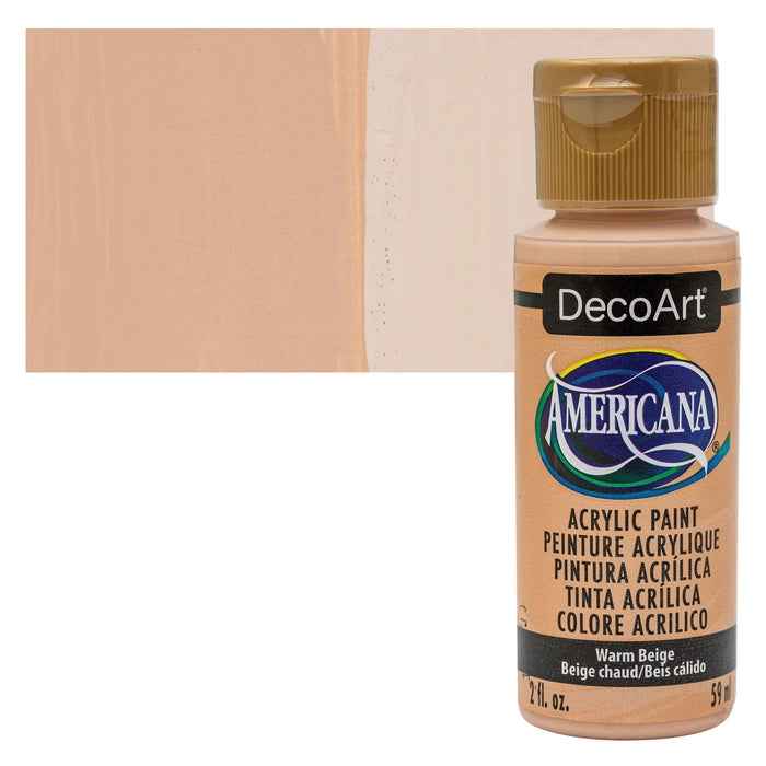 DecoArt Americana Acrylfarbe Matt Warm Beige 59ml