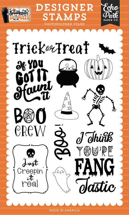 Fang Tastic Stamp Set Spooktacular Halloween