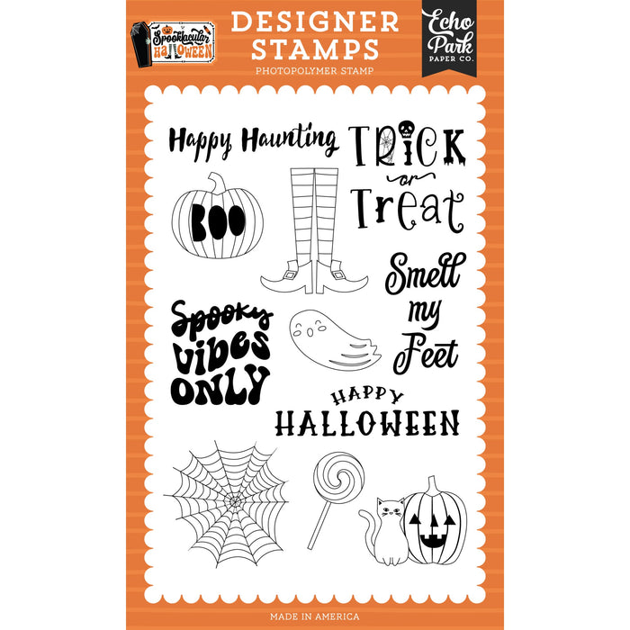 Spooky Vibes Only Stamp Set Spooktacular Halloween