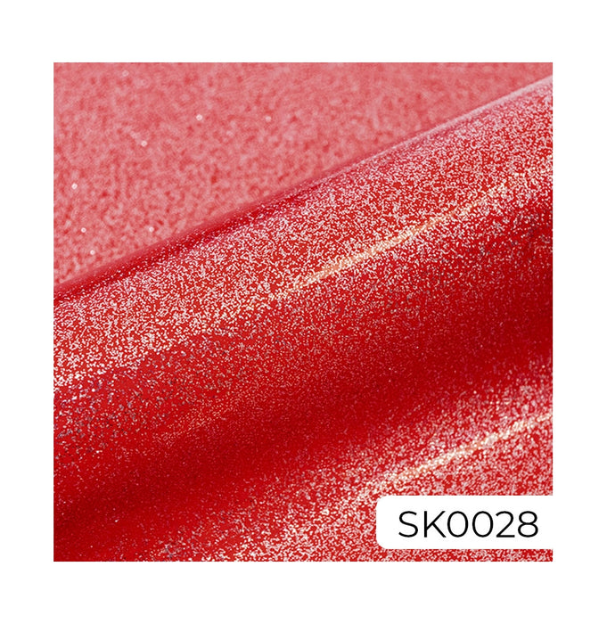 Textile vinyl Sparkle Hot Red 30x50