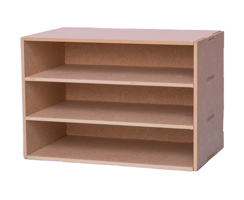 Basic Storage Box 3 Flat Compartments