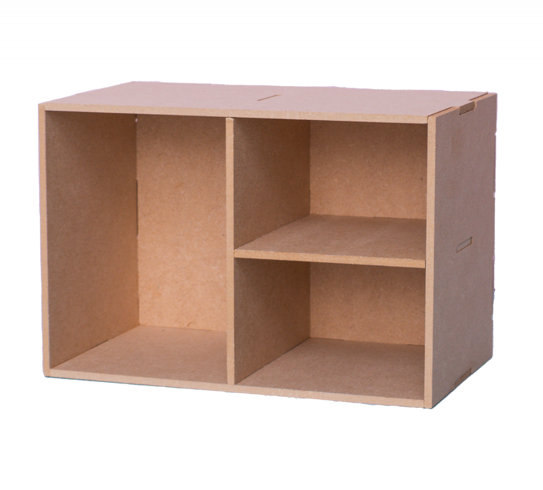 Basic Storage Box 3 Compartments
