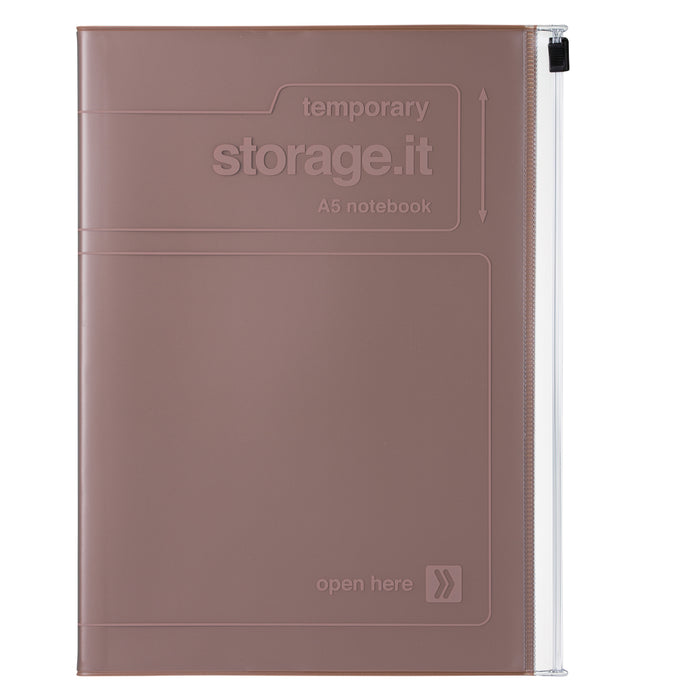 A5 notebook storage.it Brown MARK´S