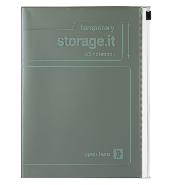 A5 notebook storage.it Green MARK´S