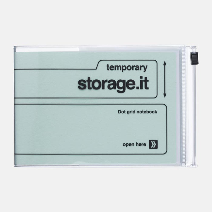 Carnet de notes A6 de bureau, storage.it - Menthe MARK´S