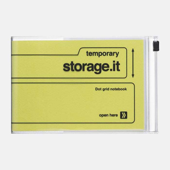 A6 Desk Notebook, storage.it - ​​Yellow MARK´S