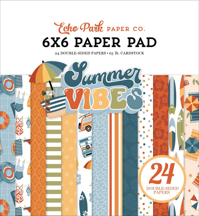 Summer Vibes Small Paper Pad