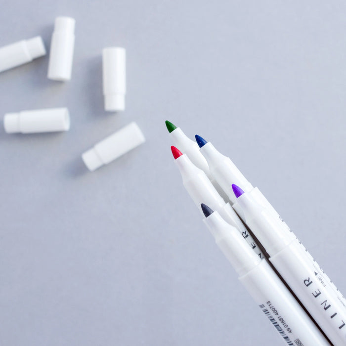 Set de 5 Subrayadores Mildliner Pastel Cool & Refined Zebra