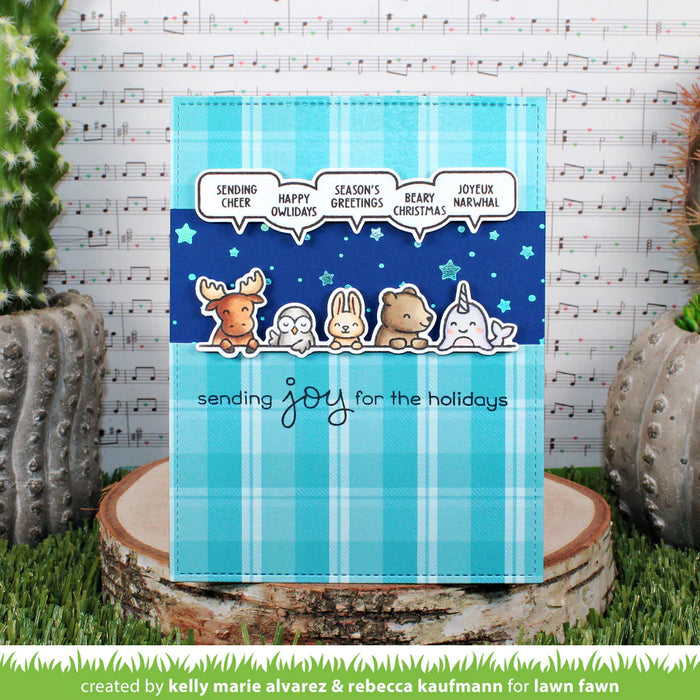 Simply Celebrate Winter Critters Stamp