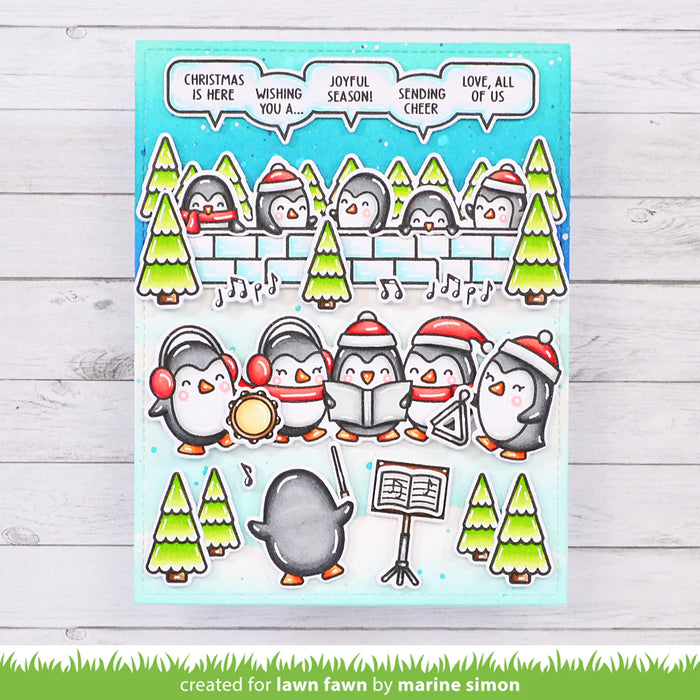 Simply Celebrate Winter Critters Stamp