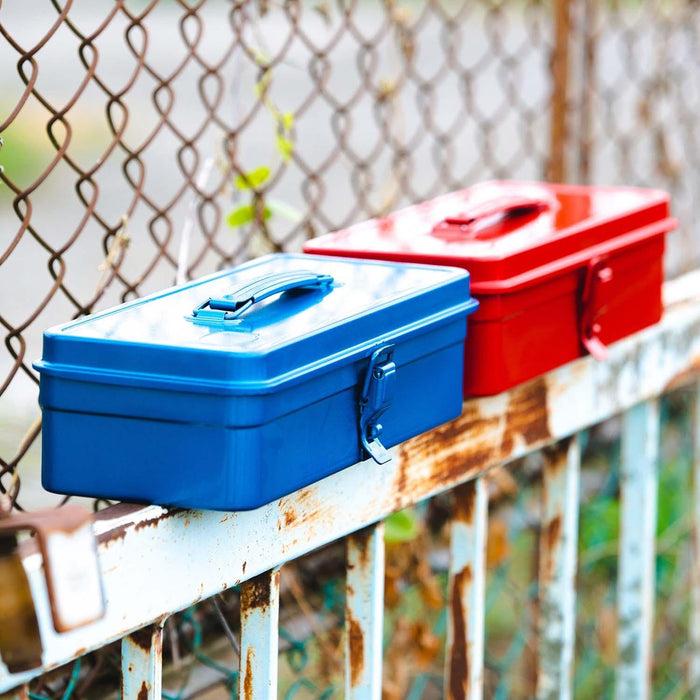 Toyo Steel Tool Box Caja de herramientas  T-320 Blue Grey