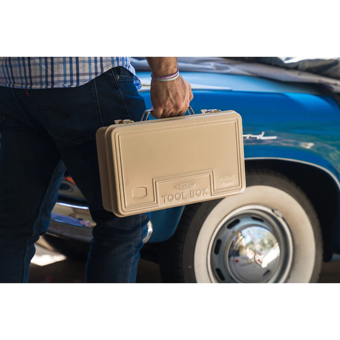 Toyo Steel Tool Box Caja de herramientas  T-360 Beige